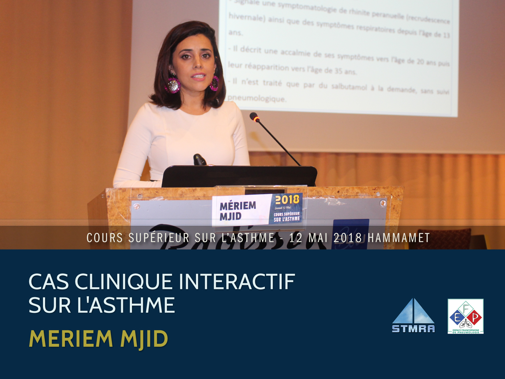 Cas clinique sur l'asthme. Pr Meriem Mjid