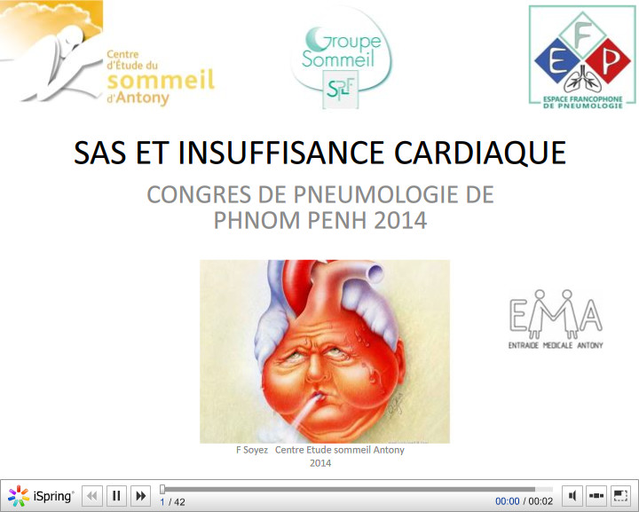 SAS et insuffisance cardiaque. F. Soyez