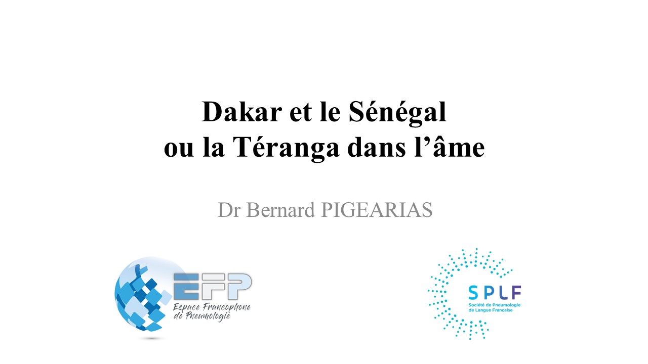 Dakar et le Sénégal ou la Téranga dans l'âme. Bernard Pigearias