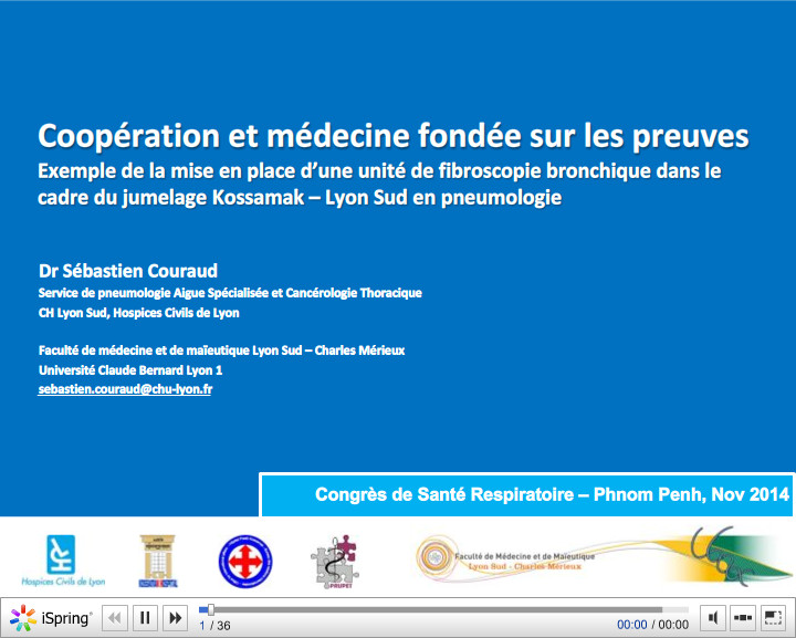 Expérience d'un enseignement par compagnonnage au sein d'un service de pneumologie. Sébastien Couraud