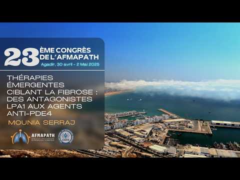 Thérapies émergentes ciblant la fibrose : des antagonistes LPA1 aux agents anti-PDE4. Mounia SERRAJ