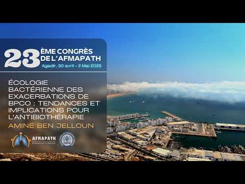 Écologie bactérienne des exacerbations de BPCO. Amine BEN JELLOUN