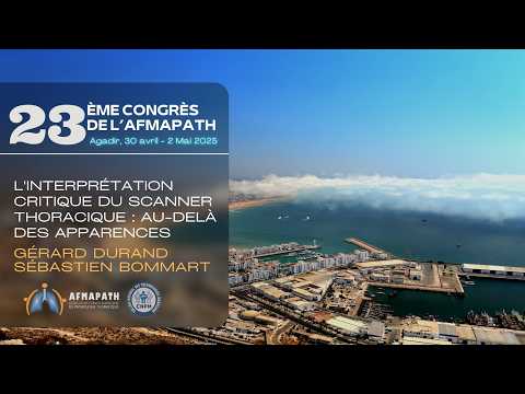 L'interprétation critique du TDM thoracique au-delà des apparences Sébastien BOMMART - Gérard DURAND